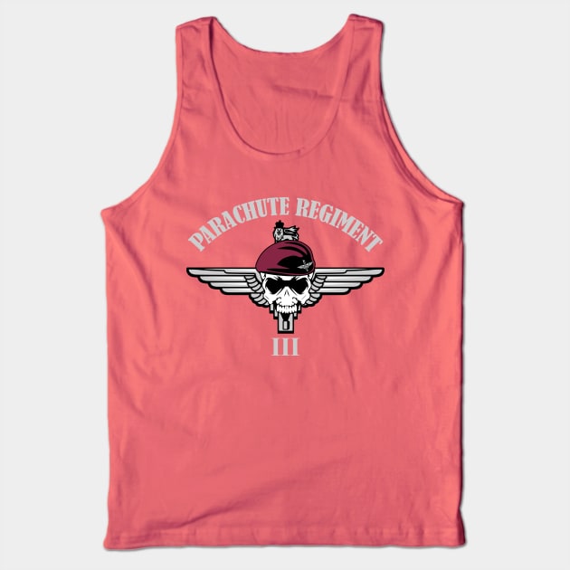 Parachute Regiment - 3rd Battalion (3 PARA) Tank Top by TCP